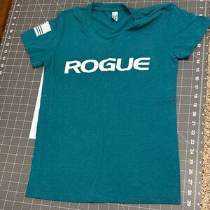 Rogue Teal Short Sleeve Logo Tee